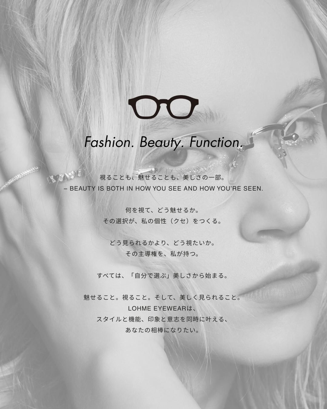 Fashion. Beauty. Function. - 뤳Ȥ⡢̥뤳Ȥ⡢ΰ