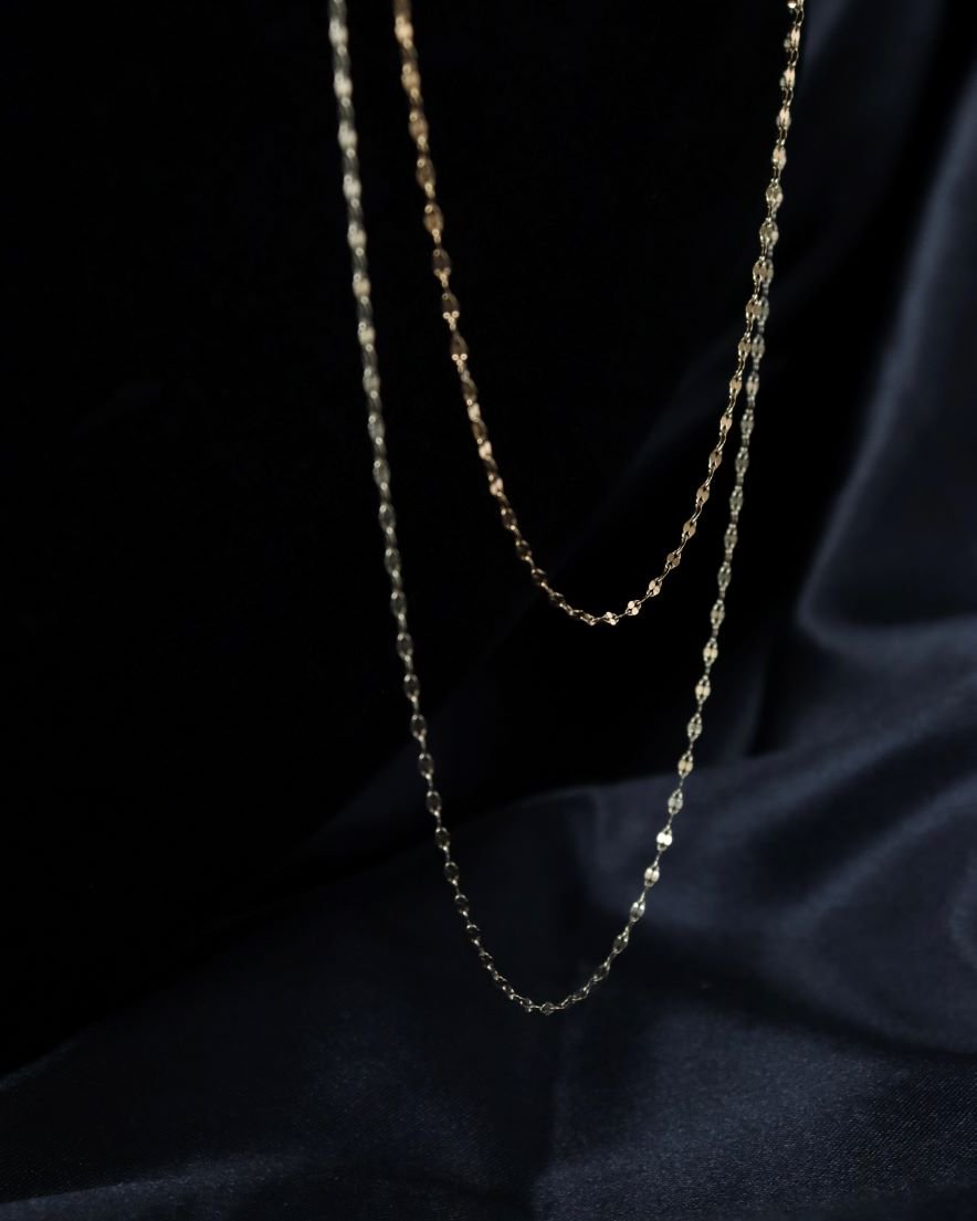 SKIN Design Chain Necklace(GD/SV) - LOHME ONLINE STORE