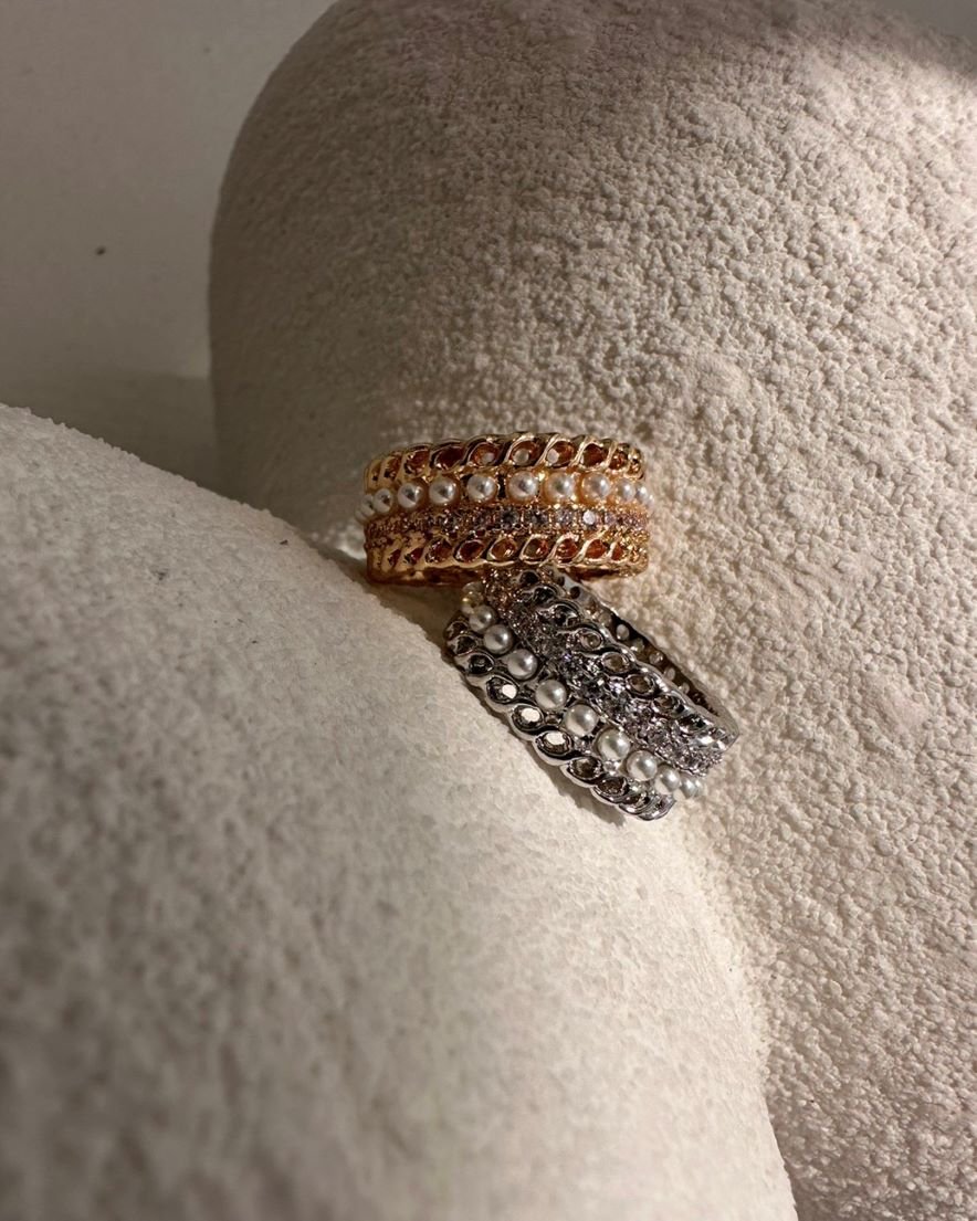 美品 detaj Silver Ring 11 13号 - アクセサリー