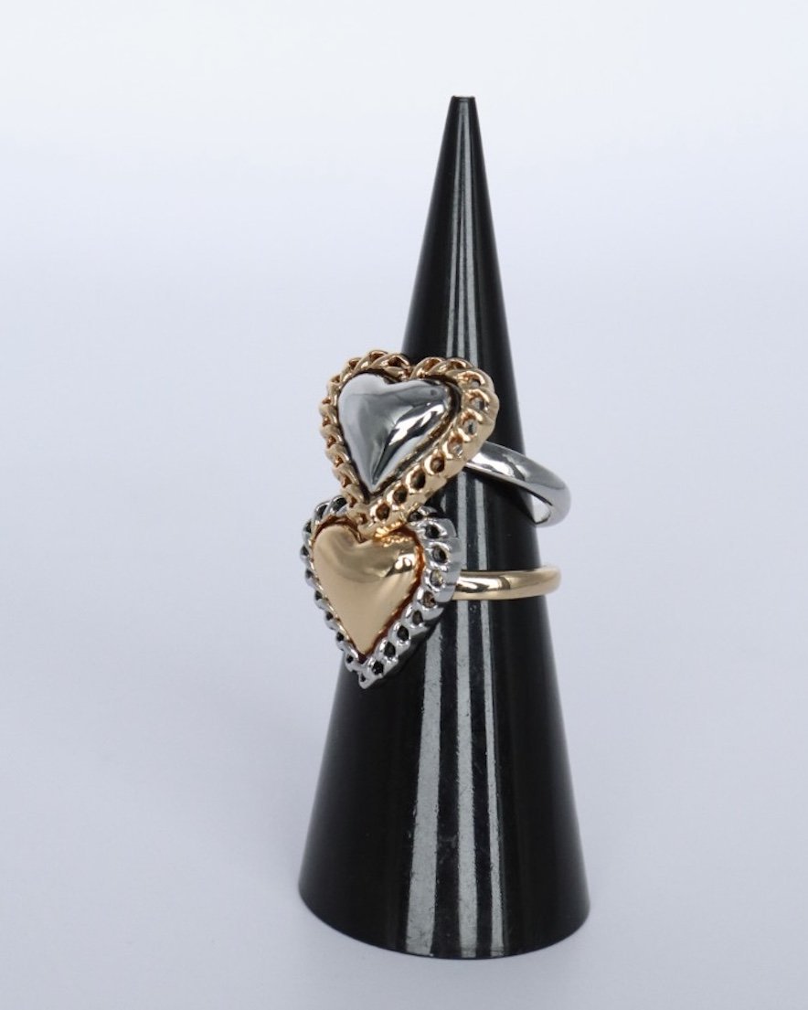 Heart Chain Ring<br> (GDMIX/SVMIX)