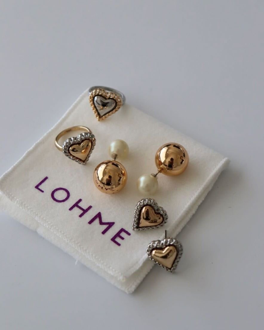 Heart Chain Pierce (GD MIX/SV MIX) - LOHME ONLINE STORE