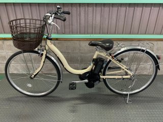 電動自転車　ヤマハ　PAS SION　26インチ　クリーム色　8ah　2017年頃　2007