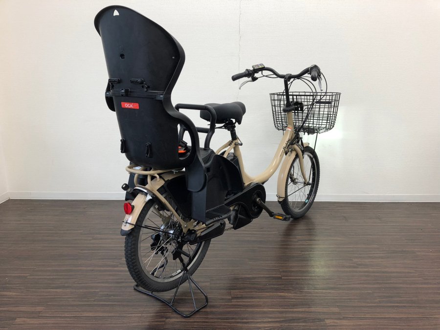 電動自転車　ヤマハ　PAS babby　20インチ　ベージュ　12.3ah　2014年頃　2158, - 国産・中古電動自転車の販売なら  MIZOCOOL（ミゾクール）