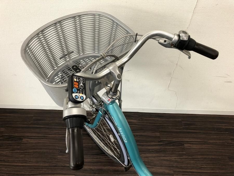 電動自転車 ブリヂストン アシスタ 26インチ ライトグリーン 8.1ah