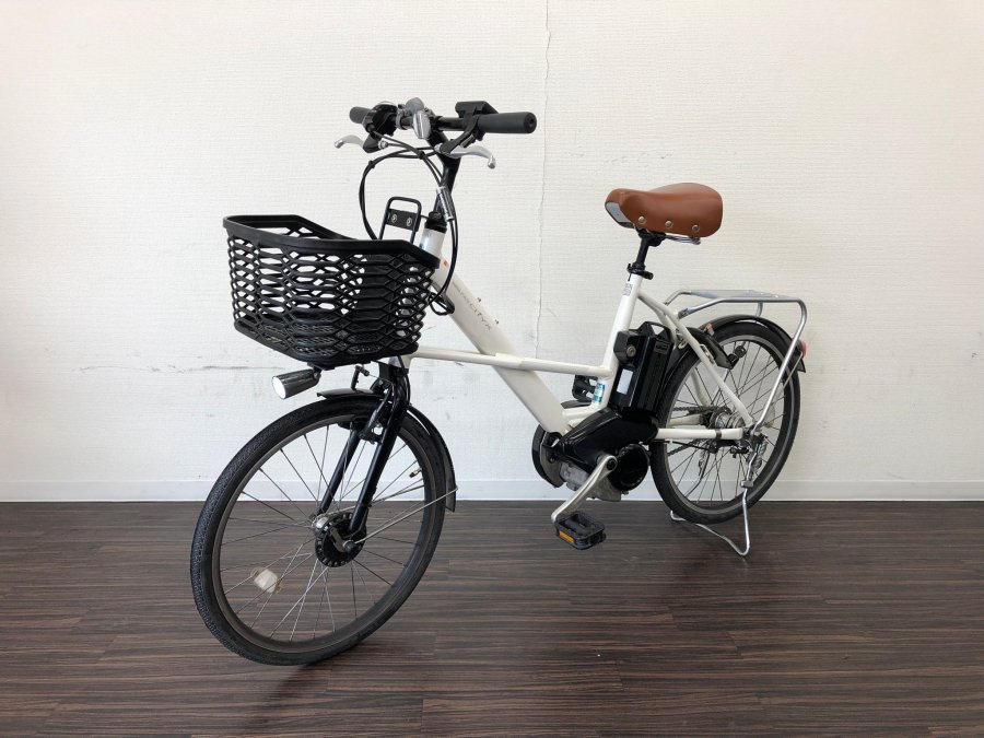 電動自転車 ヤマハ PAS CITY X 20インチ 白 8.7ah 2014年頃 前後タイヤ 