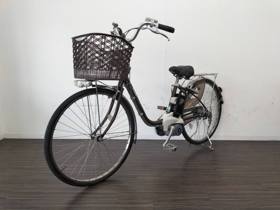 電動自転車 パナソニック リチウムビビDX 26インチ ブラウン 6.6ah 2010年頃 №Y0236 - 国産・中古電動自転車の販売なら  MIZOCOOL（ミゾクール）