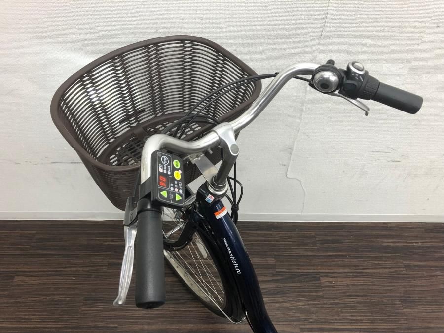 電動自転車 ヤマハ パスナチュラ 26インチ ネイビー 8.7ah 2014