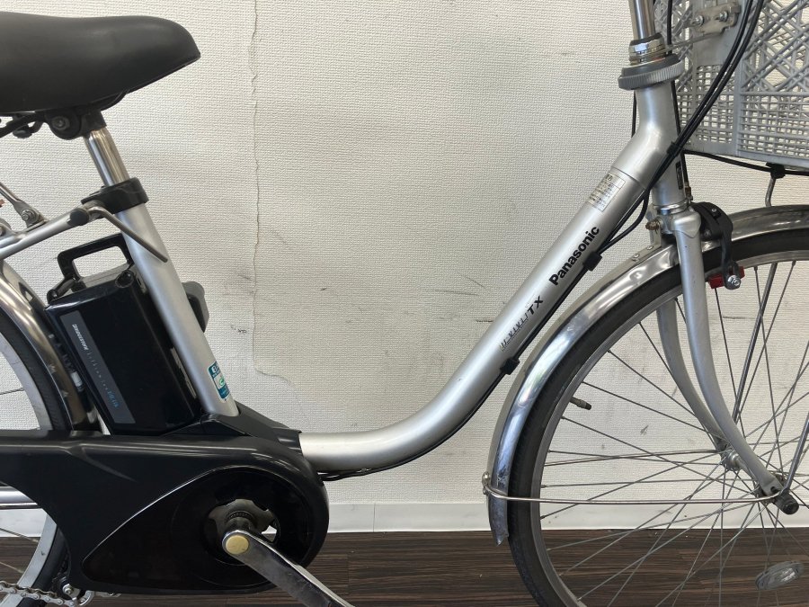 3】電動自転車 Panasonic vivi TX シルバー | nate-hospital.com