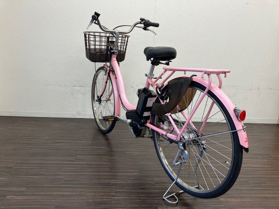 電動自転車 ヤマハ Pasnatura 26インチ ピンク 8.7ah 2014年頃 №0329 - 国産・中古電動自転車の販売なら  MIZOCOOL（ミゾクール）