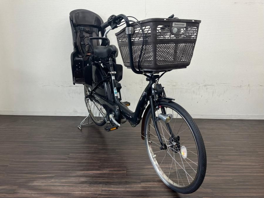 電動自転車 ブリヂストン アンジェリーノ 22/26インチ ブラック 12.3ah 2014年頃 前後タイヤ新品 №0278 - 国産・中古電動自転車の販売なら  MIZOCOOL（ミゾクール）