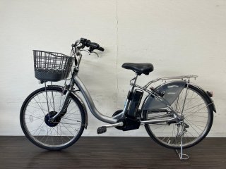 電動自転車　ブリヂストン　FRONTIA　24インチ　シルバー　8ah　充電回生機能　2017年頃　�0350