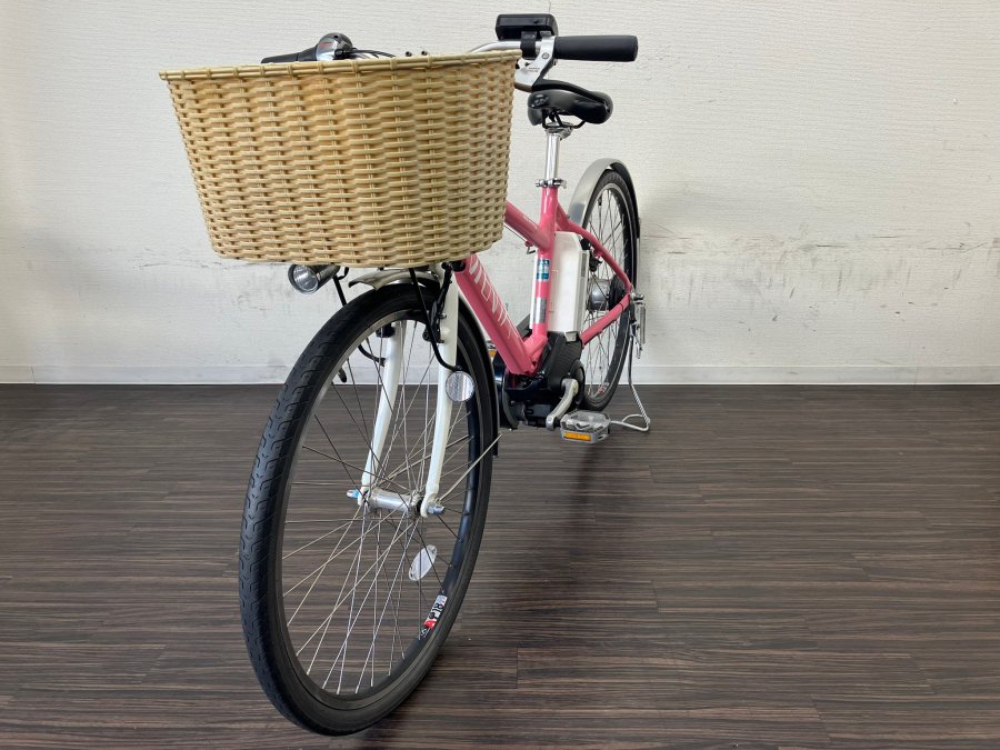 電動自転車 ヤマハ PAS VIENTA 26インチ ピンク 8.1ah 2012年頃 №4120 値下げしました！ 79800円 → 59800円  - 国産・中古電動自転車の販売なら MIZOCOOL（ミゾクール）