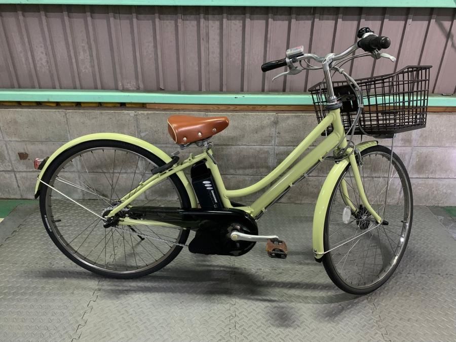 [424]送料無料 ヤマハPAS CITY 電動自転車 電動自転車 ヤマハ PAS CITY 26インチ イエロー 4ah 2010年頃