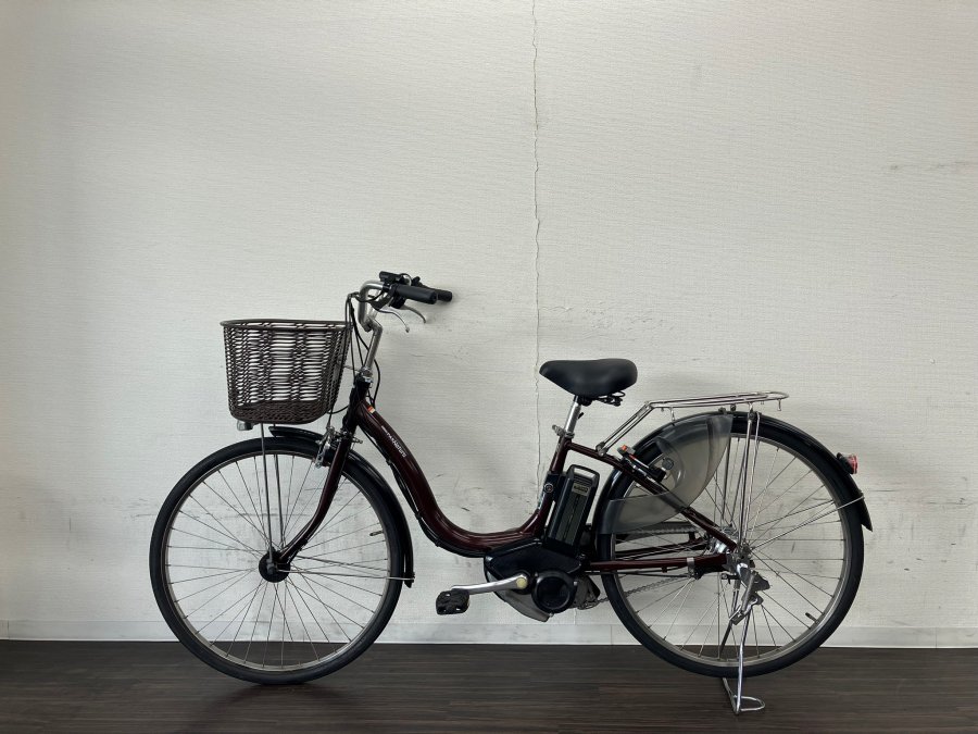 電動自転車 ヤマハ Pas Natura 26インチ ブラウン 8.7ah 2014年頃 №0369 - 国産・中古電動自転車の販売なら  MIZOCOOL（ミゾクール）