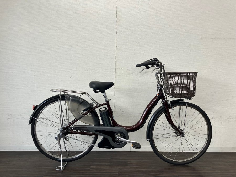 電動自転車 ヤマハ Pas Natura 26インチ ブラウン 8.7ah 2014年頃 №0369 - 国産・中古電動自転車の販売なら  MIZOCOOL（ミゾクール）