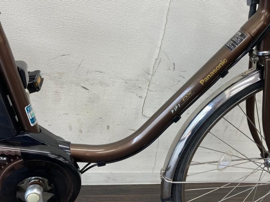 電動自転車 パナソニック ビビDX 26インチ ブラウン 8ah 2014