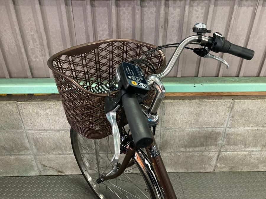 電動自転車 パナソニック ビビSX 26インチ ブラウン 8.9ah 2010