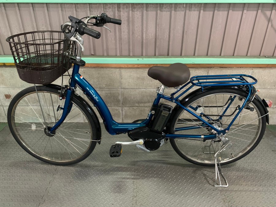 電動自転車 ヤマハ PAS Raffini 26インチ モダンブルー 8.7ah 2014年頃 №4389 - 国産・中古電動自転車の販売なら  MIZOCOOL（ミゾクール）