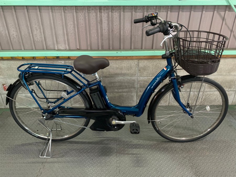 電動自転車 ヤマハ PAS Raffini 26インチ モダンブルー 8.7ah 2014年頃 №4389 - 国産・中古電動自転車の販売なら  MIZOCOOL（ミゾクール）