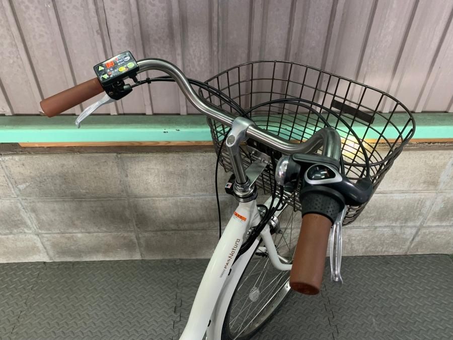rei №3397 ヤマハ PASナチュラ 26インチ アイボリー 電動自転車