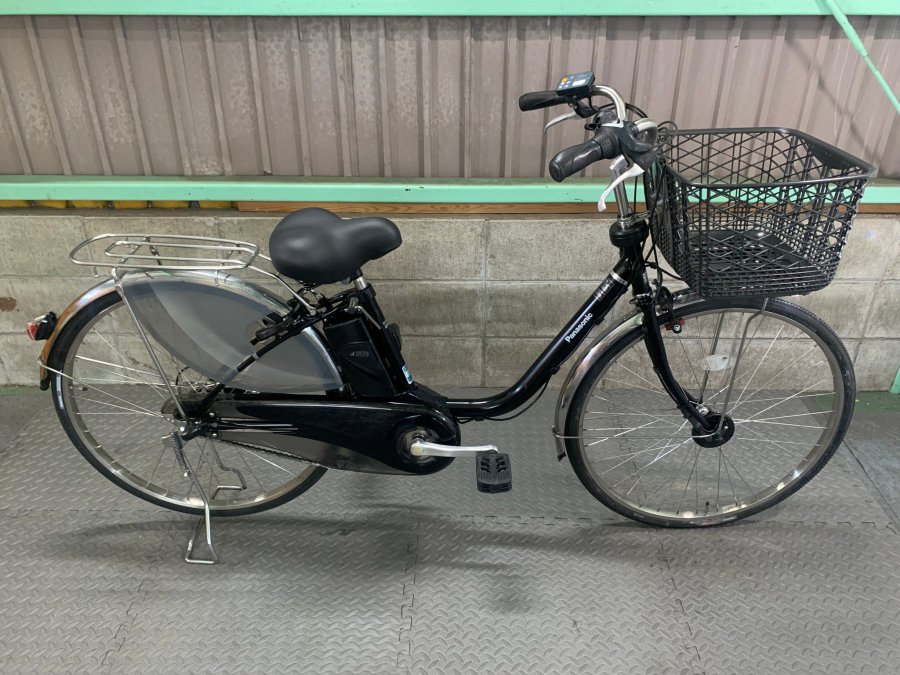 電動自転車 パナソニック ビビDX 26インチ ブラック 8.9ah 2014年頃 №4815 - 国産・中古電動自転車の販売なら  MIZOCOOL（ミゾクール）