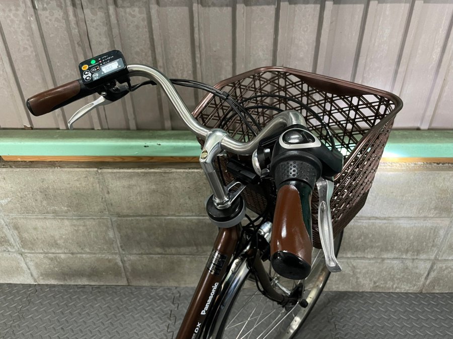 電動自転車 パナソニック ビビDX 26インチ ブラウン 8.9ah 2014年頃 №4847 - 国産・中古電動自転車の販売なら  MIZOCOOL（ミゾクール）