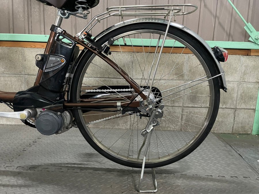 電動自転車 パナソニック ビビDX 26インチ ブラウン 8.9ah 2014年頃 №4847 - 国産・中古電動自転車の販売なら  MIZOCOOL（ミゾクール）