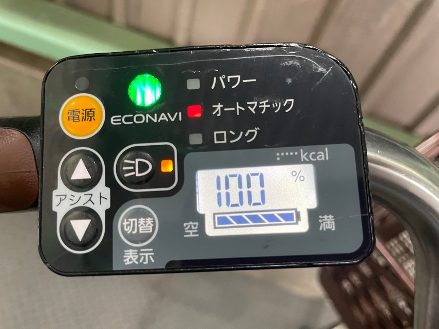 電動自転車 パナソニック ビビDX 26インチ ブラウン 8.9ah 2014年頃 №4847 - 国産・中古電動自転車の販売なら  MIZOCOOL（ミゾクール）