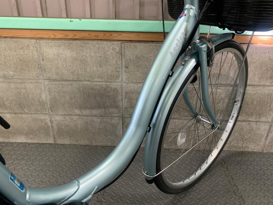 電動自転車 ブリヂストン assista 26インチ プレシャススカイ