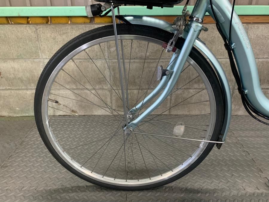 電動自転車 ブリヂストン assista 26インチ プレシャススカイ