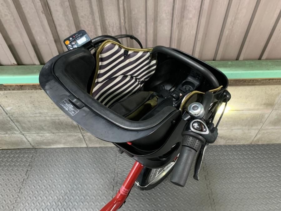 神戸在庫）電動自転車 パナソニック ギュットミニDX 人気の赤