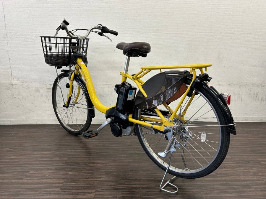 横浜在庫）電動自転車 ヤマハ PAS With パスウィズ イエロー 24インチ 2019年頃 12.3ah No.3267 - 国産・中古電動自転車の販売なら  MIZOCOOL（ミゾクール）