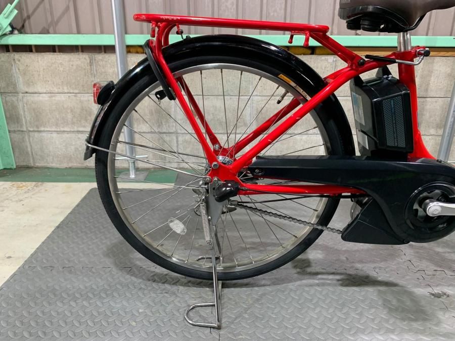 神戸在庫）電動自転車 ヤマハ PAS With パスウィズ 赤 24インチ