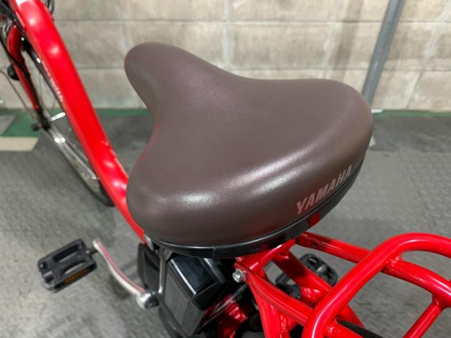 神戸在庫）電動自転車 ヤマハ PAS With パスウィズ 赤 24インチ