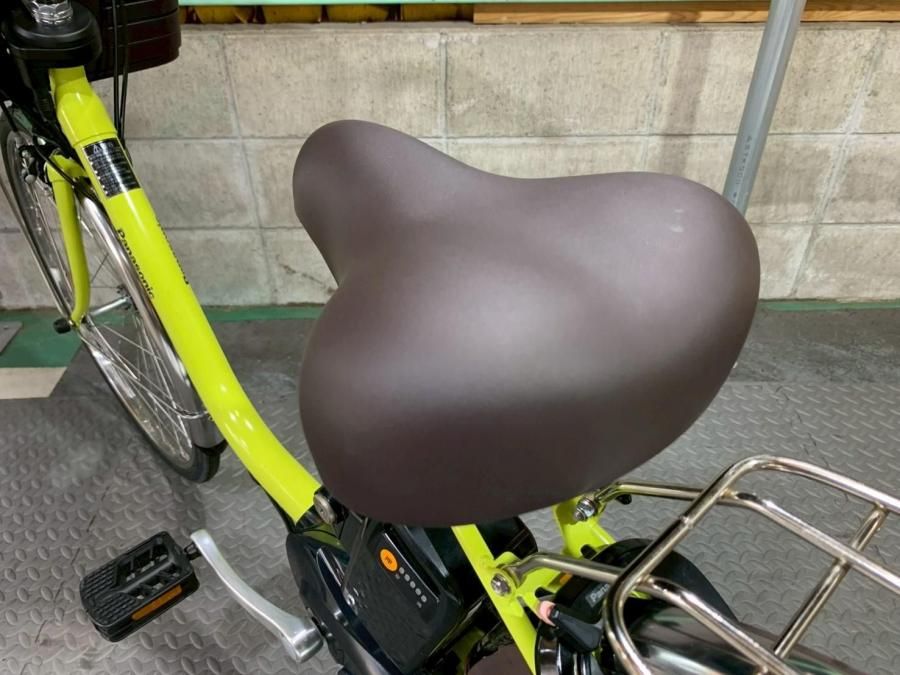 地域限定送料無料　ビビ　DX　3,1AH　バッテリー2個　黄色　神戸　電動自転車 神戸在庫）電動自転車 パナソニック ViVi DX ビビ デラックス 24