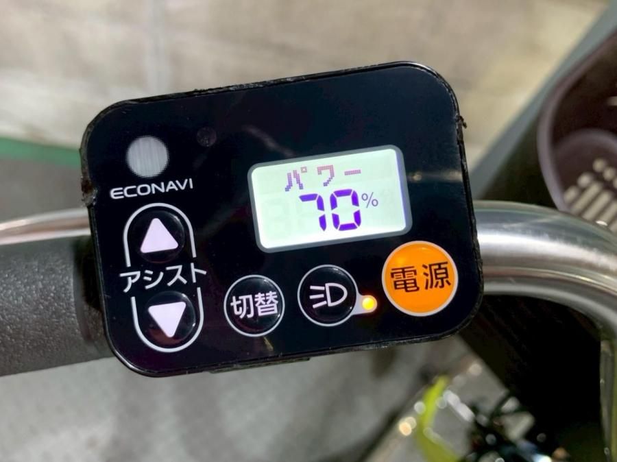 地域限定送料無料　ビビ　DX　3,1AH　バッテリー2個　黄色　神戸　電動自転車 fd633_r_no1.jpg