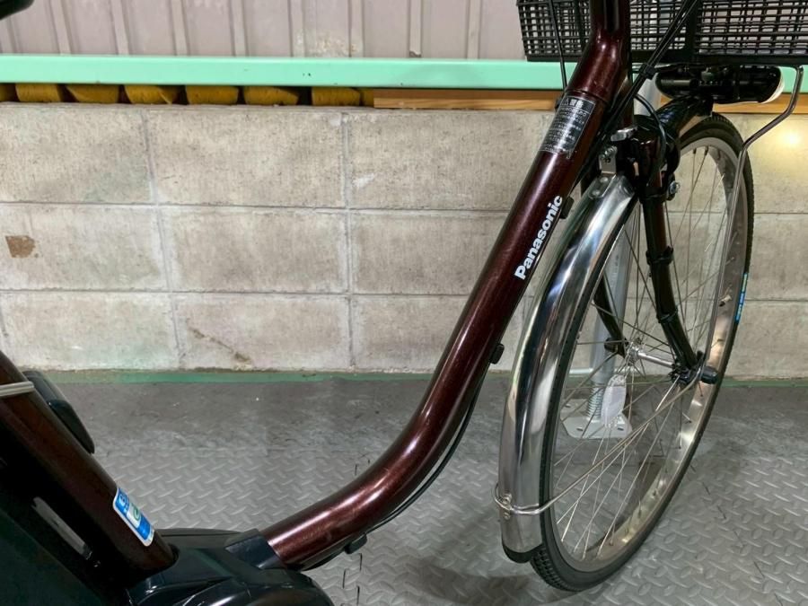 電動自転車 Panasonic Lithium vivi SS ブラウン　11⚫️ 神戸在庫）電動自転車 パナソニック ViVi ビビ YX 26インチ