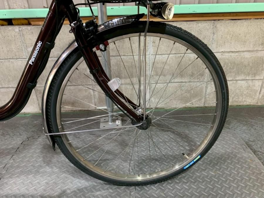 電動自転車 Panasonic Lithium vivi SS ブラウン　11⚫️ 神戸在庫）電動自転車 パナソニック ViVi ビビ YX 26インチ