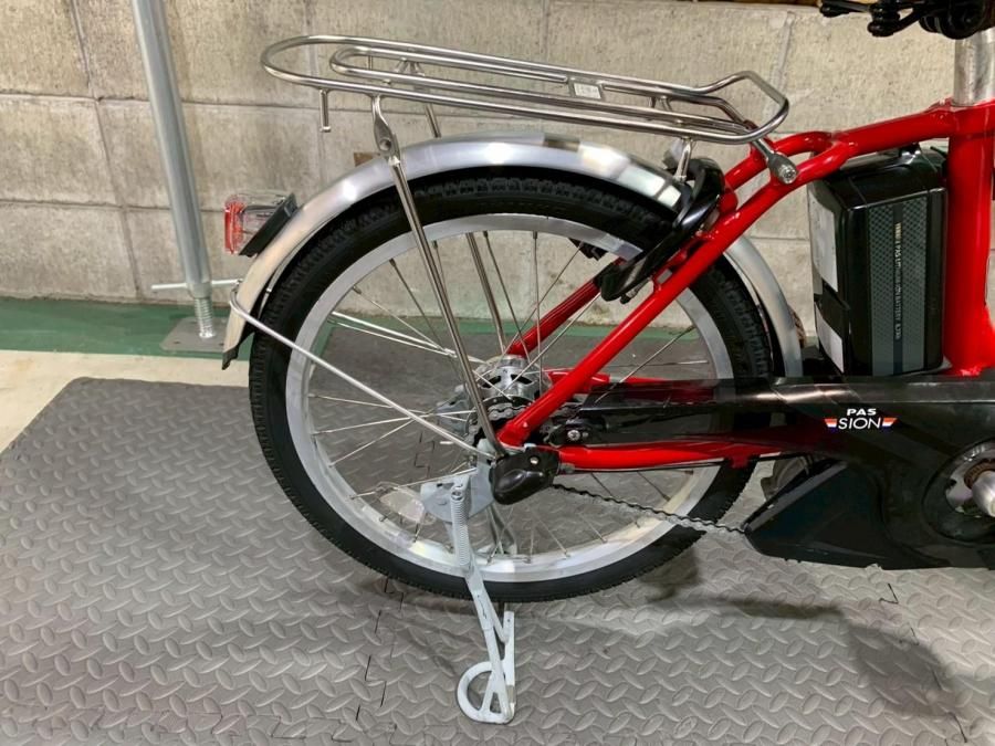 ヤマハ最新機種電動アシスト自転車pas sion20インチレッドアルミボディー 神戸在庫）電動自転車 ヤマハ PAS SION パス シオン 20インチ