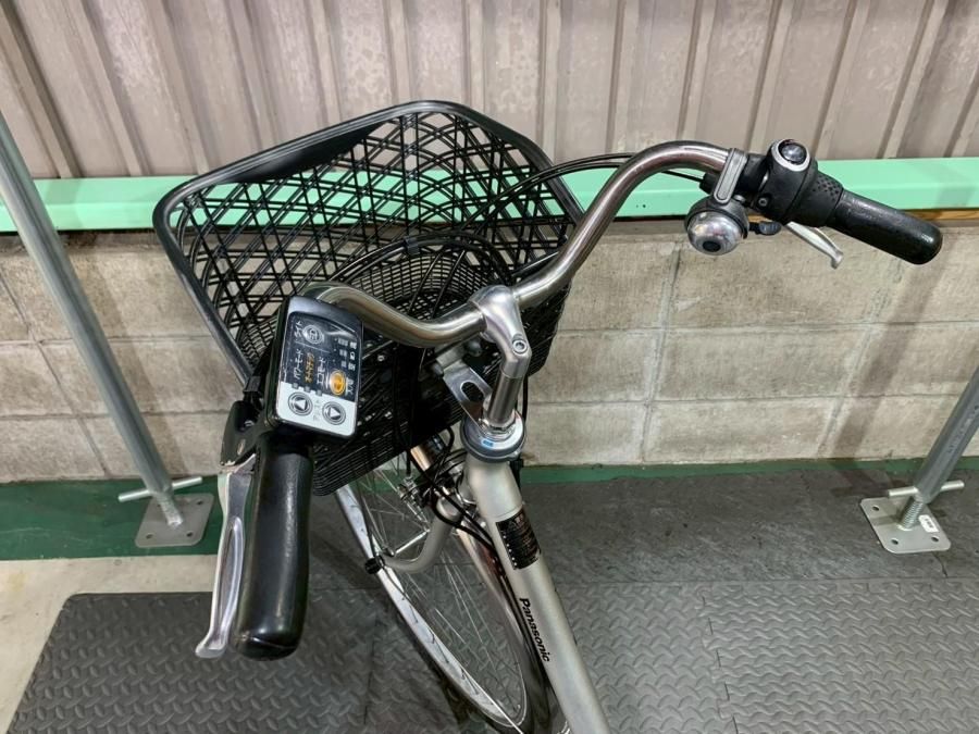 かっつ　№3374 パナソニック ビビTX 26インチ シルバー ビビ・TX パナソニック(Panasonic) 電動自転車・電動アシスト