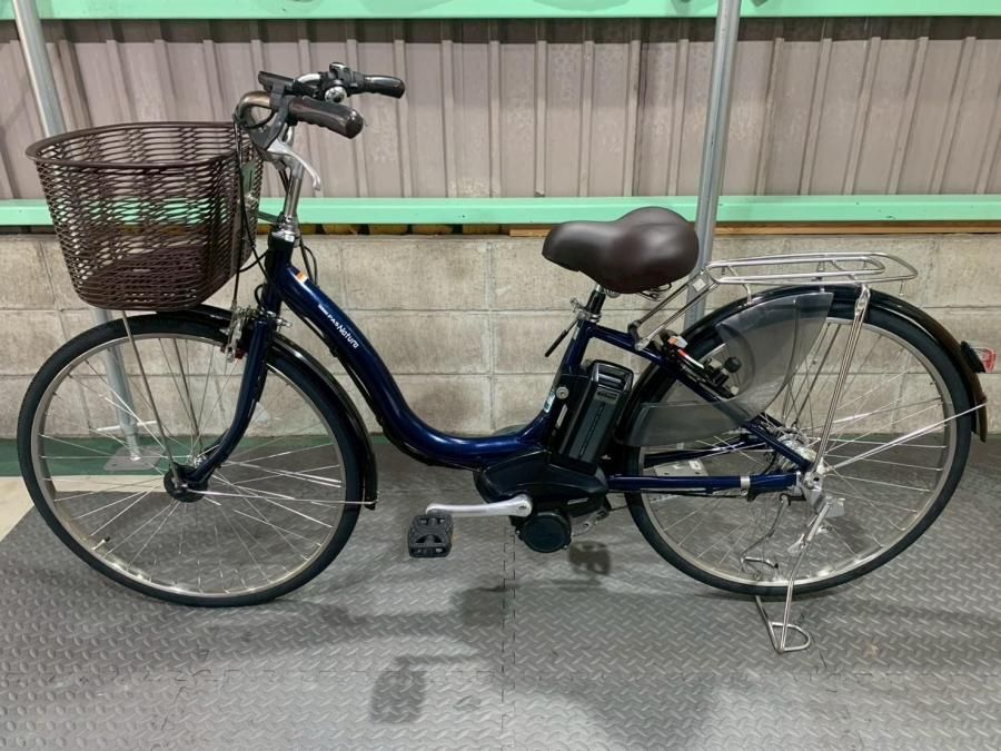 No 0417 電動自転車 PAS Natura 26インチ ブラック 神戸在庫）電動自転車 ヤマハ PAS Natura パス ナチュラ 26