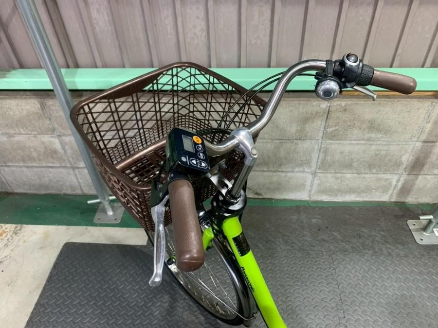 地域限定送料無料　ビビ　DX　3,1AH　バッテリー2個　黄色　神戸　電動自転車 神戸在庫）電動自転車 パナソニック ViVi ビビ DX 26インチ