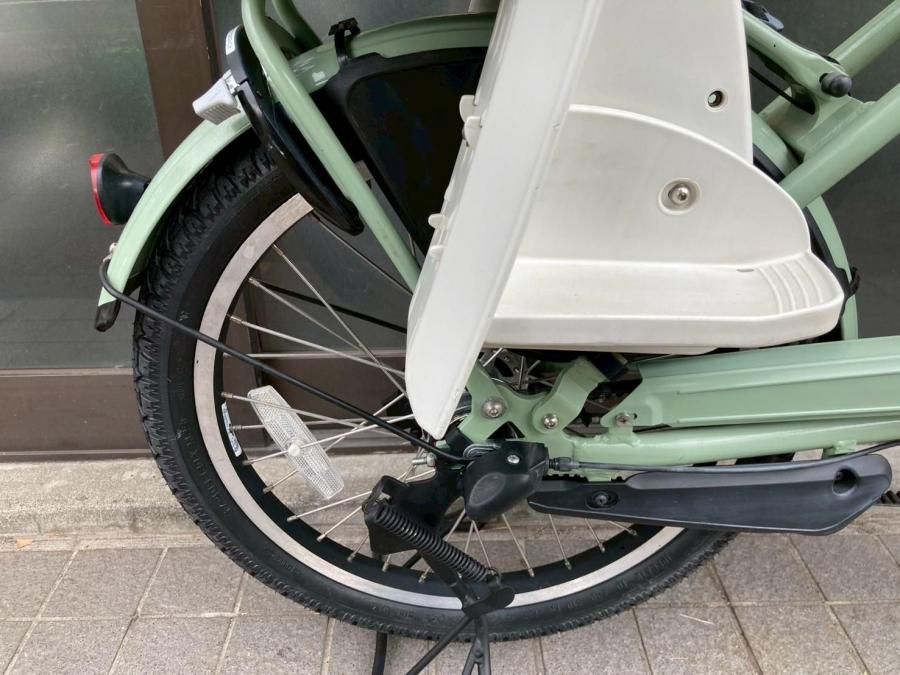 電動自転車 3477 ブリヂストン ビッケモブ　24/20インチ ミントグリーン 横浜在庫）電動自転車 BRIDGESTONE bikke MOB ビッケ モブ 24/20