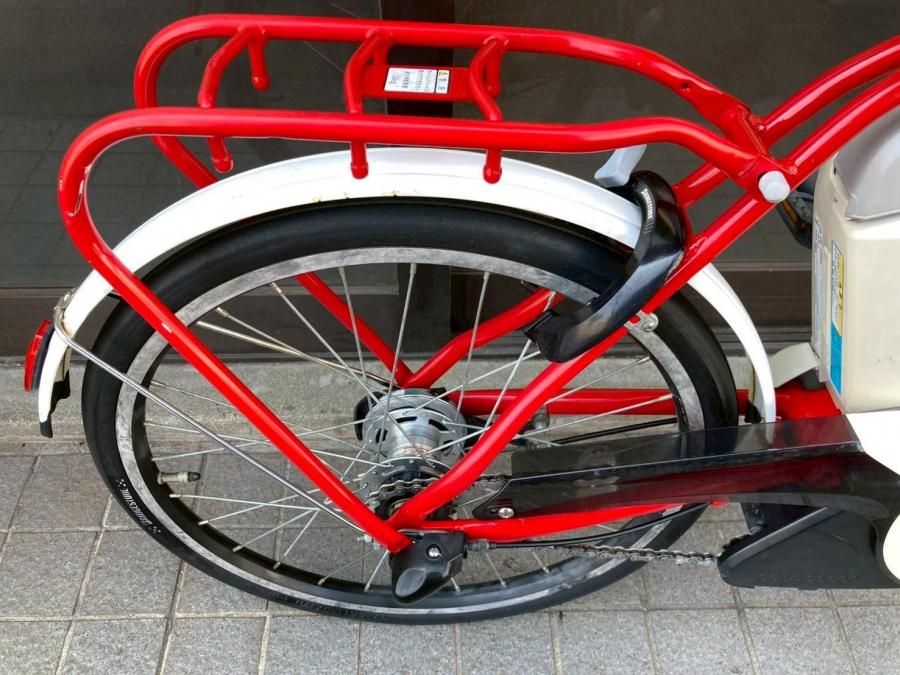 電動自転車 MITSUBISHI e-bike 20インチ レッド 横浜在庫）電動自転車 MITSUBISHI e-bike イーバイク 20インチ