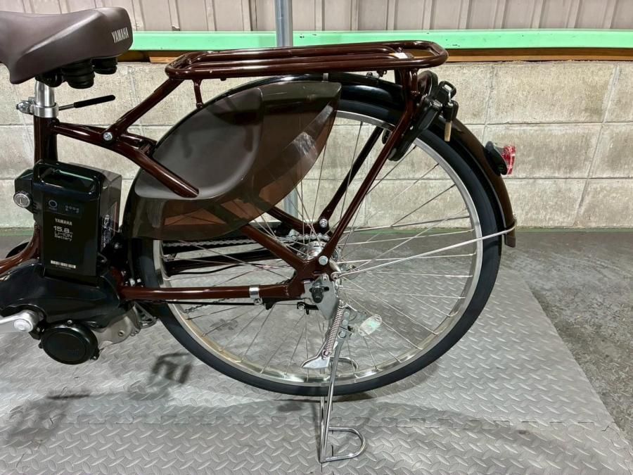YAMAHAヤマハ電動アシスト自転車26インチ ブラウン PAS With DX ヤマハ(YAMAHA) 電動自転車・電動アシスト自転車 26
