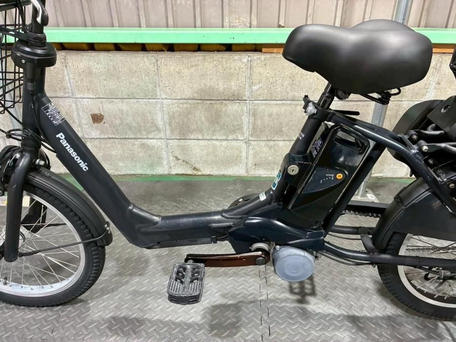 中古20インチ Panasonic gyutto電動アシスト自転車　12Ah 神戸在庫）電動自転車 Gyutto ギュット アニーズ 20インチ ブラック 大