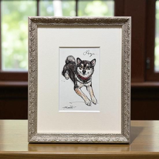 インテリア　美術品　デッサン画　書　アート 3-Draw series #モノクロ #細密画 #線画 #ペン画