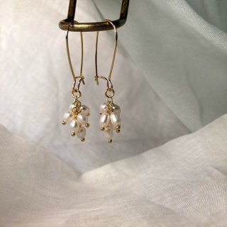 pearl hook pierce #1(øѡ)