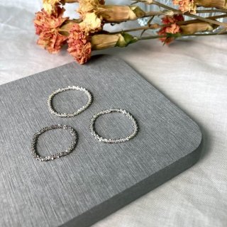 shiny chain ring(silver925)