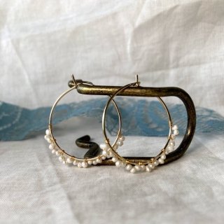 pearl hoop pierce(øѡ)